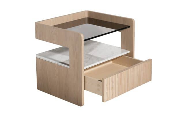 77IP-20100 Тумбочка с ящиком светлая 56*48*48см — изображение 3