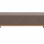 Банкетка Fjord 120 см (капучино твид