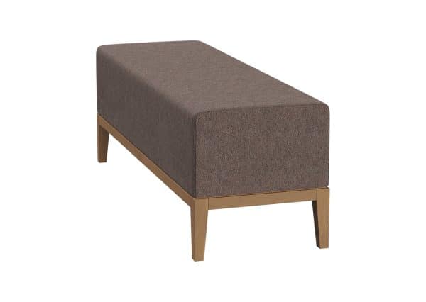 Банкетка Fjord 120 см (капучино твид, бук) — изображение 3