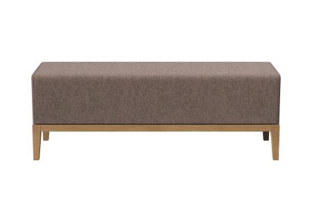 Банкетка Fjord 120 см (капучино твид