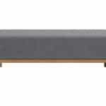 Банкетка Fjord 120 см (серый твид