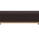 Банкетка Fjord 120 см (шоколад твид