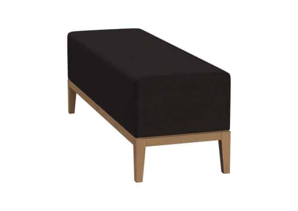 Банкетка Fjord 120 см (шоколад твид, бук) — изображение 3