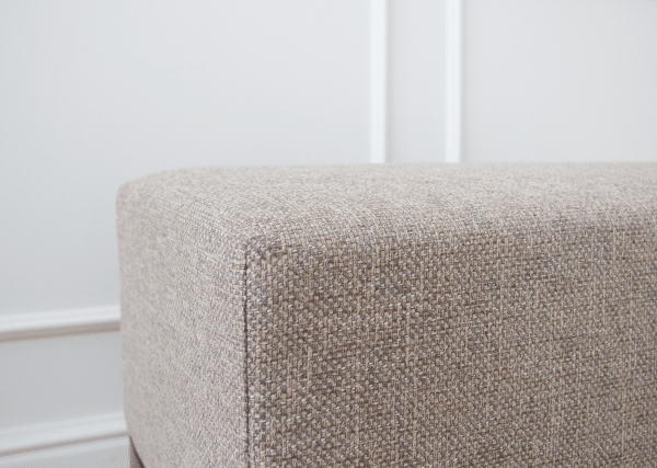 Банкетка Fjord 80 см (бежевый рогожка, бук под эмалью) — изображение 4