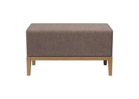 Банкетка Fjord 80 см (капучино твид