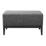 Банкетка Fjord 80 см (серый рогожка