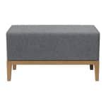 Банкетка Fjord 80 см (серый твид