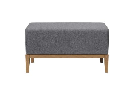 Банкетка Fjord 80 см (серый твид