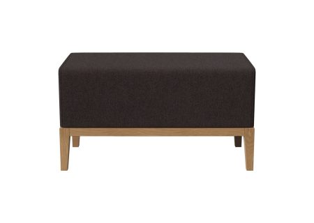 Банкетка Fjord 80 см (шоколад твид