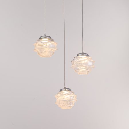 Подвесной светильник MD25030003-3A chrome/clear