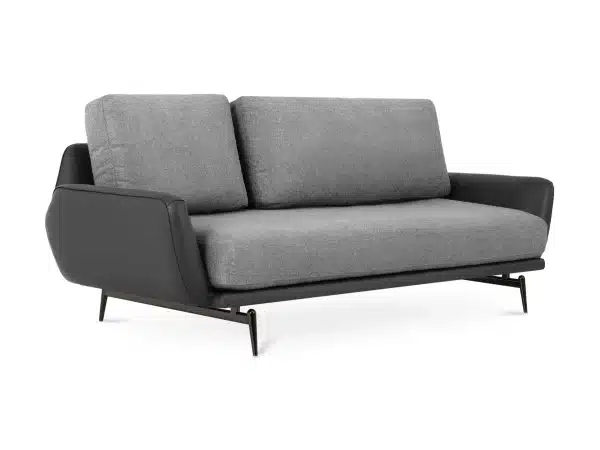 Диван Ispani трёхместный серый, черный — изображение 2