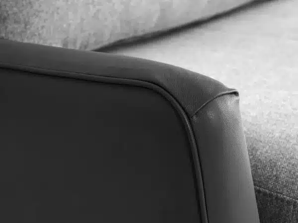 Диван Ispani трёхместный серый, черный — изображение 5