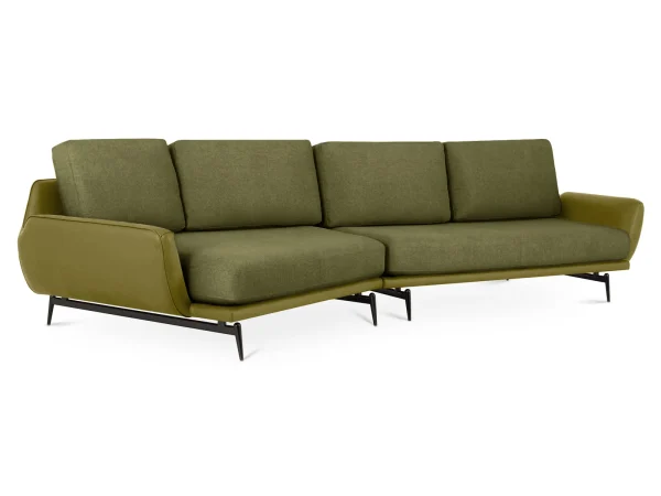 Диван Ispani угловой левый зеленый — изображение 2
