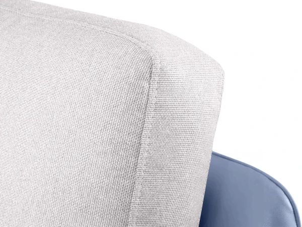 Диван Ispani угловой левый серый, голубой — изображение 4