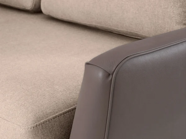 Диван Ispani угловой левый коричневый, бежевый — изображение 5