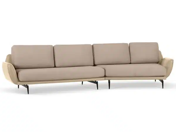 Диван Ispani угловой правый бежевый — изображение 3