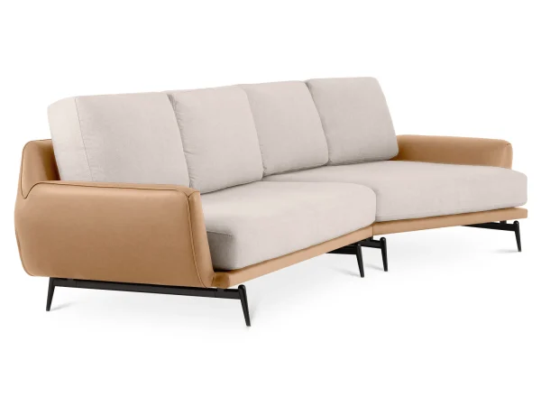 Диван Ispani угловой правый бежевый — изображение 3