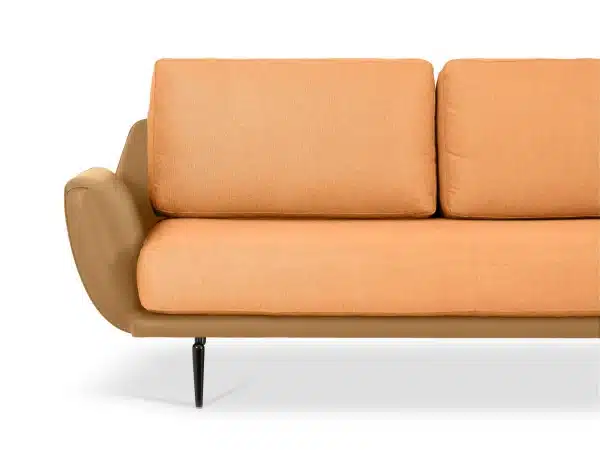 Диван Ispani угловой правый оранжевый — изображение 5