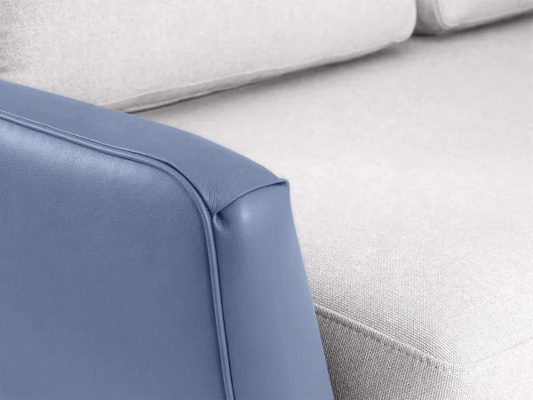 Диван Ispani угловой правый белый, зеленый — изображение 5