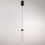 Подвесной светильник MD24030028-1A matt black/clear — изображение 2