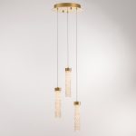 Подвесной светильник MD24030028-3A brass/clear — изображение 2