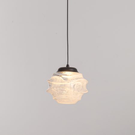 Подвесной светильник MD25030003-1A matt black/clear