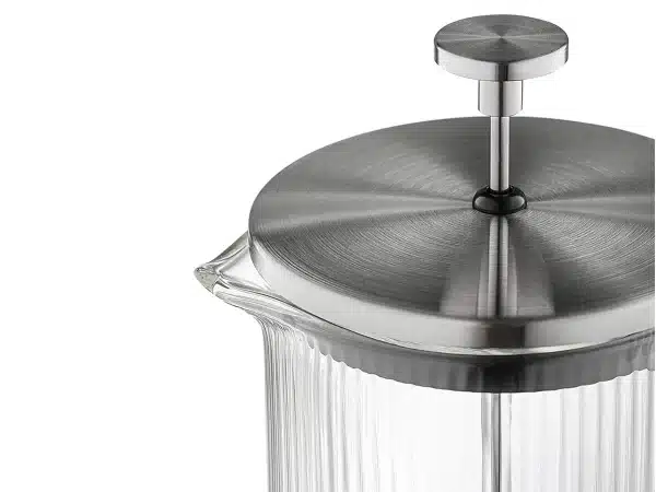 Френч-пресс Soft Ripples серый, черный — изображение 3