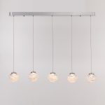 Подвесной светильник MD25030003-5B chrome/clear