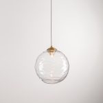 Подвесной светильник MD25030001-1A brass/clear