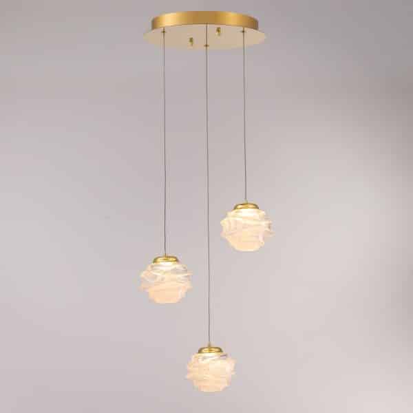 Подвесной светильник MD25030003-3A gold/clear — изображение 2