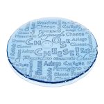 IVV Блюдо I choose cheese голубое 32 см