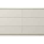 Комод Tammi 6 ящиков ширина 140 см (дымка)