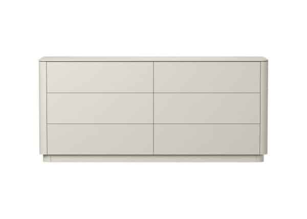 Комод Tammi 6 ящиков ширина 170 см (дымка)