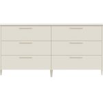 Комод Type 6 ящиков ширина 170 см (дымка)