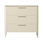 Комод Type oak 3 ящика ширина 90 см (дымка)