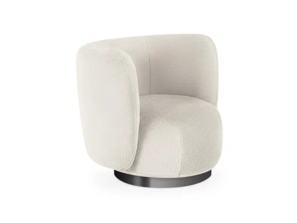 Кресло Lucca вращающееся белый — изображение 3