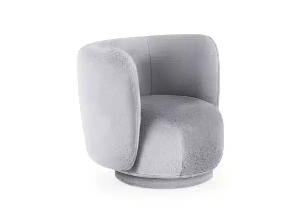 Кресло Lucca вращающееся серый — изображение 3