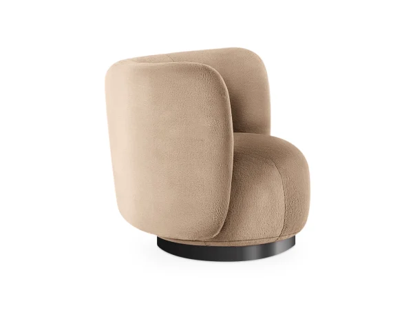 Кресло Lucca вращающееся бежевый — изображение 4