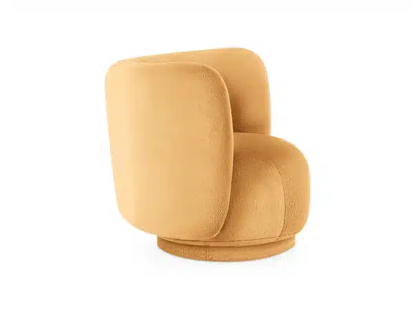 Кресло Lucca вращающееся оранжевый — изображение 4