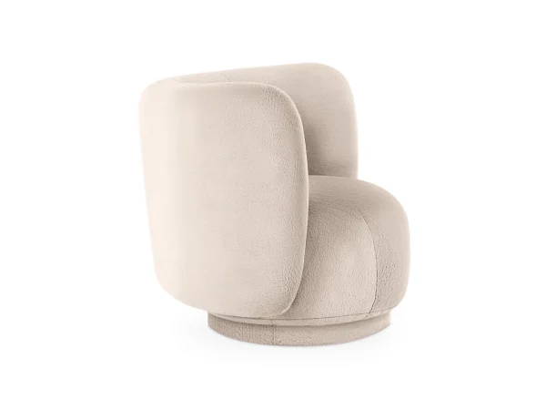 Кресло Lucca вращающееся бежевый — изображение 4