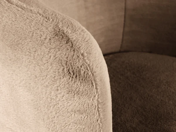 Кресло Lucca вращающееся бежевый — изображение 5