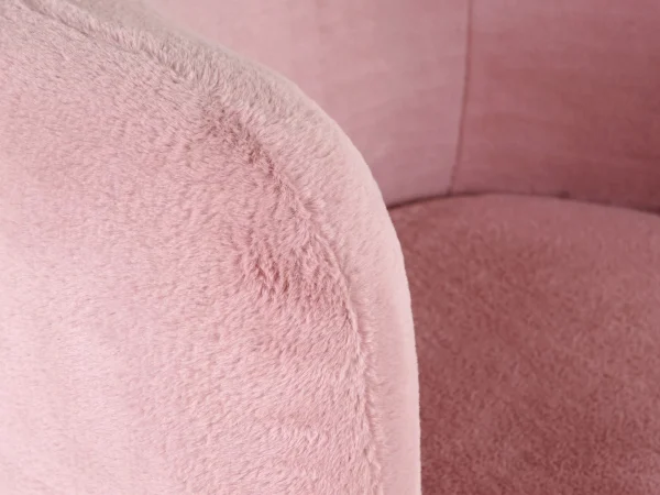 Кресло Lucca вращающееся розовый — изображение 5