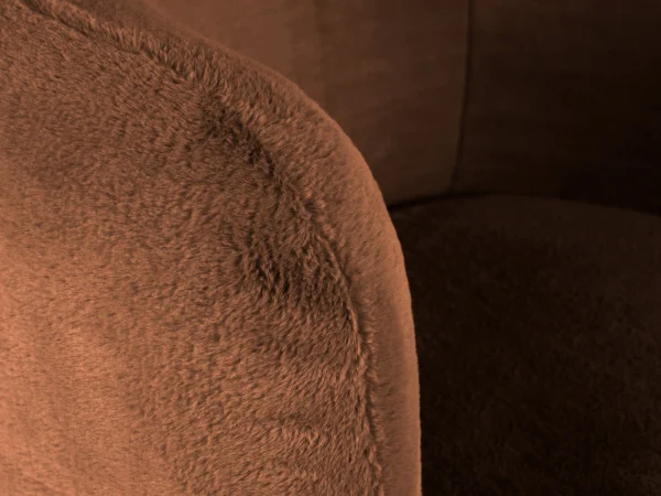 Кресло Lucca вращающееся коричневый — изображение 5