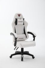 Кресло спортивное TopChairs Phantom бело-черный — изображение 2