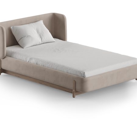 Кровать Basic спальное место 120*200 см (бежевый