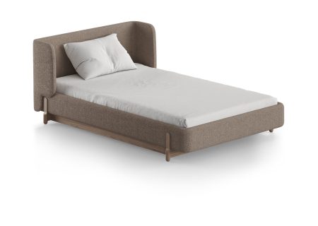 Кровать Basic спальное место 120*200 см (бежевый