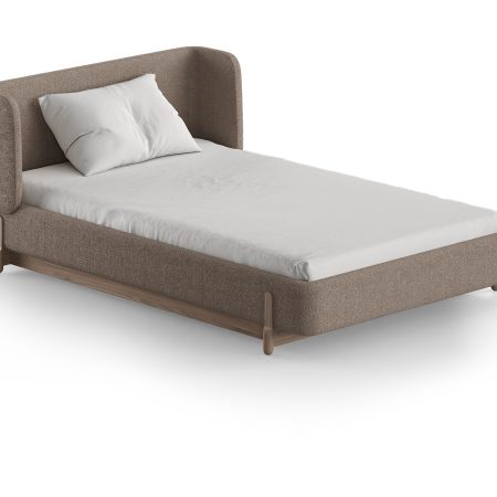 Кровать Basic спальное место 120*200 см (бежевый