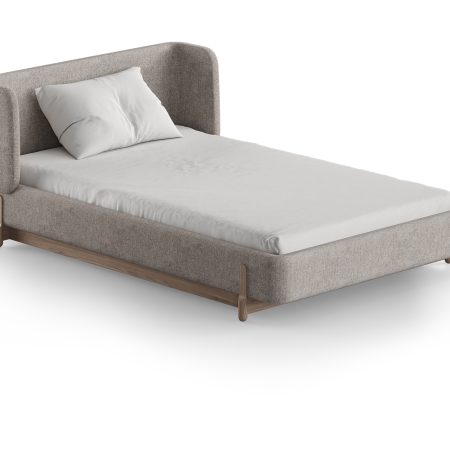 Кровать Basic спальное место 120*200 см (бежевый