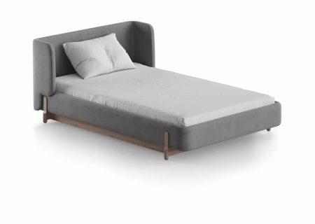 Кровать Basic спальное место 120*200 см (серый