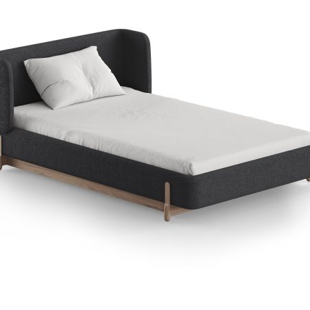 Кровать Basic спальное место 120*200 см (серый